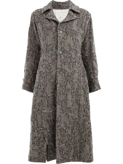 Shop Renli Su Single Breasted Coat In Grey