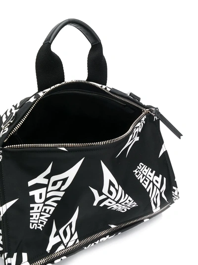 GIVENCHY LOGO PRINT TOTE BAG - 黑色