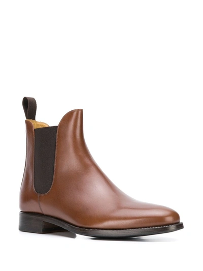 Shop Scarosso Giancarlo Boots In Brown