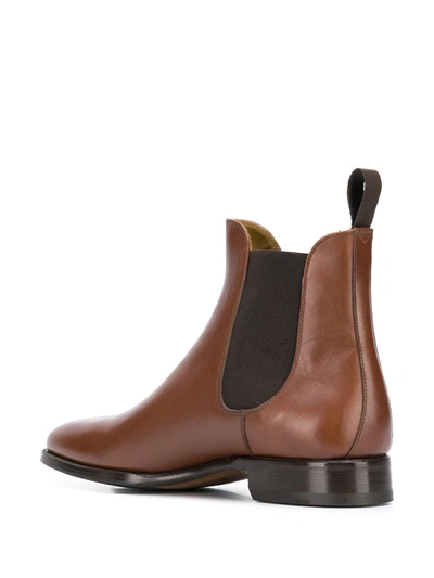 Shop Scarosso Giancarlo Boots In Brown