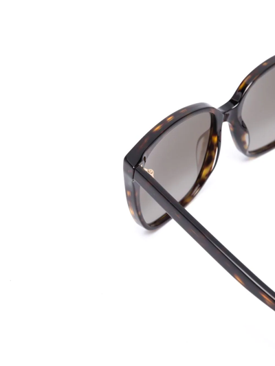 Gucci Cat-eye Tinted Sunglasses In Braun