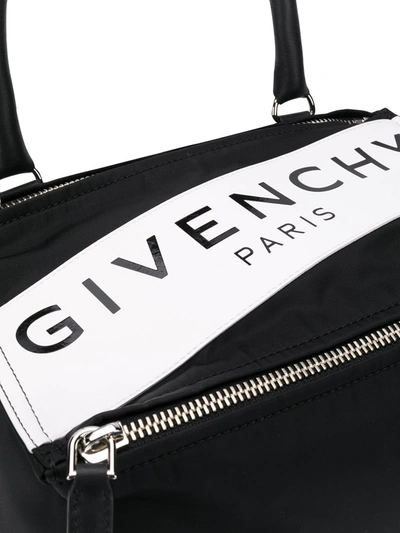 Shop Givenchy Small Pandora Tote Bag In Black