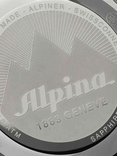 Shop Alpina Alpiner Quartz 42mm In Blue