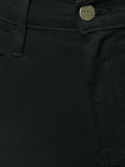 Frame Le High Skinny Jeans In Black