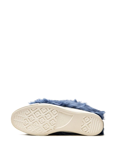 Converse Chuck 70 Fuzzy Sneakers In Blue