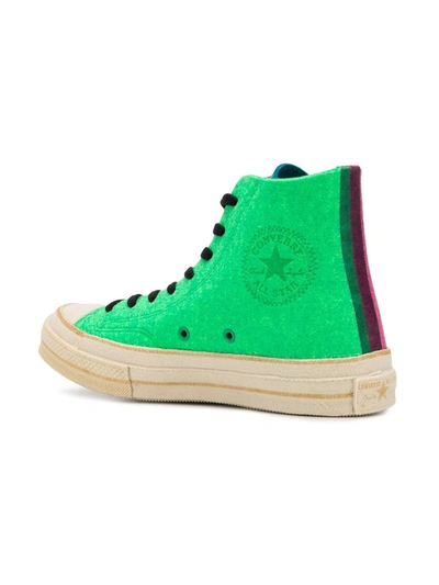 Converse X Jw Anderson Chuck 70 Hi "felt" Sneakers In Pink
