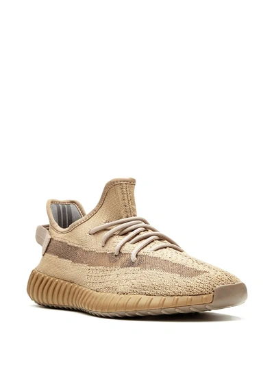 Adidas Originals Yeezy Boost 350 V2 "earth" Sneakers In Green
