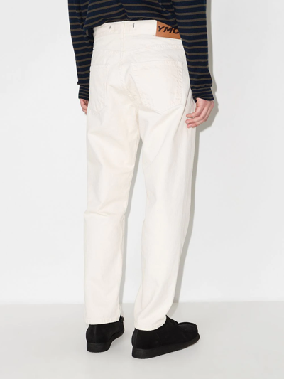 Shop Ymc You Must Create Tearaway Tapered-leg Trousers In Neutrals