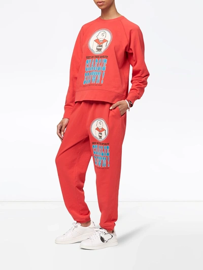 Shop Marc Jacobs X Peanuts The Sweatshirt Sweatshirt In Red