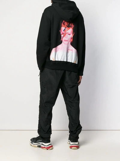 Shop Ih Nom Uh Nit 'bowie Flash' Hoodie In Black