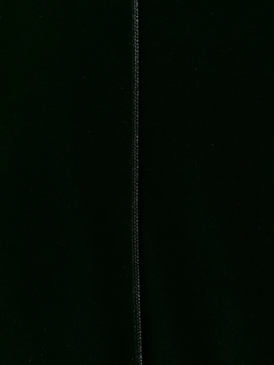 Shop Giorgio Armani Elasticated Waistband Straight Trousers In Black