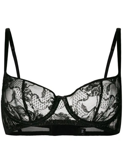 Shop Gilda & Pearl Knightsbridge Bra In Black