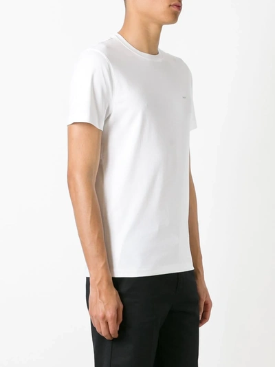Michael Kors Mens Gingham Short Sleeve Button-down Shirt In White