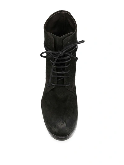 Shop Marsèll Suede Ankle Boots In Black