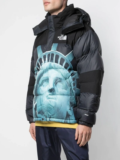 Shop Supreme X The North Face Baltoro Padded Jacket In Black