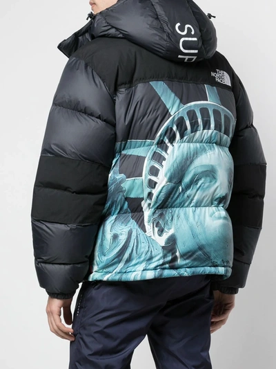Supreme X The North Face Baltoro Coat In Black