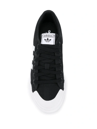 Shop Adidas Originals Nizza Platform Trainer In Black