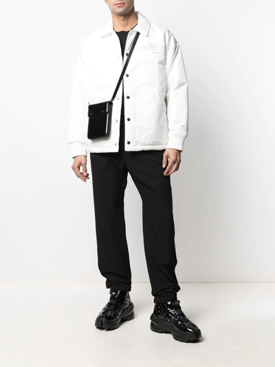 Alyx Zip Cuff Logo Trackpants In Black