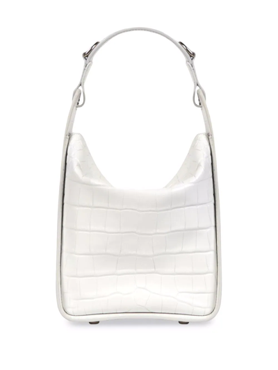 Shop Balenciaga Tool 2.0 North-south Xs Tote Bag In White
