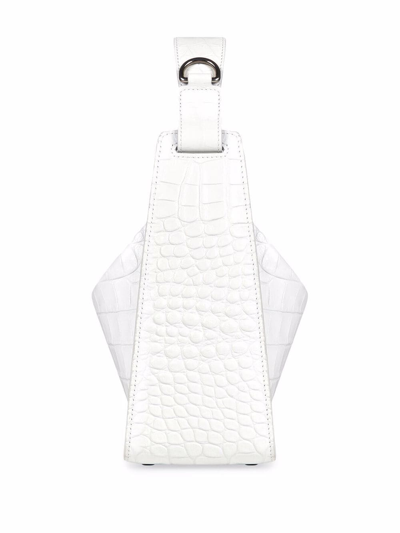 Shop Balenciaga Tool 2.0 North-south Xs Tote Bag In White