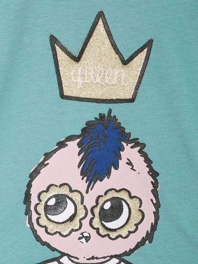 Fendi Crown T-shirt In Blue