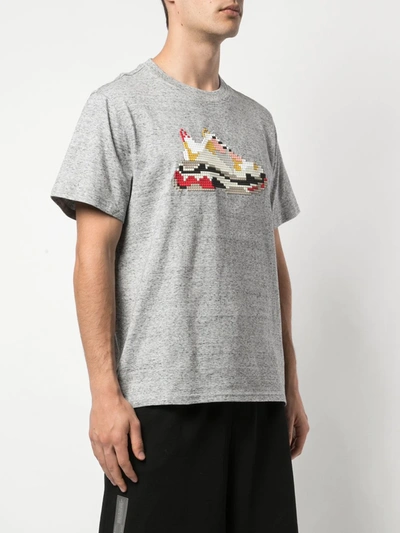 Shop Mostly Heard Rarely Seen 8-bit Dadcore T-shirt In Grey