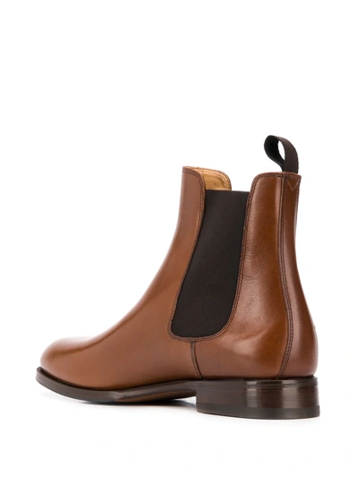 Shop Scarosso Elena Ankle Boots In Brown