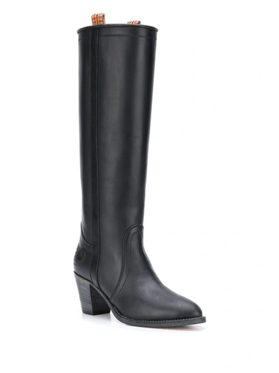 Shop Etro Knee-length Boots In Black