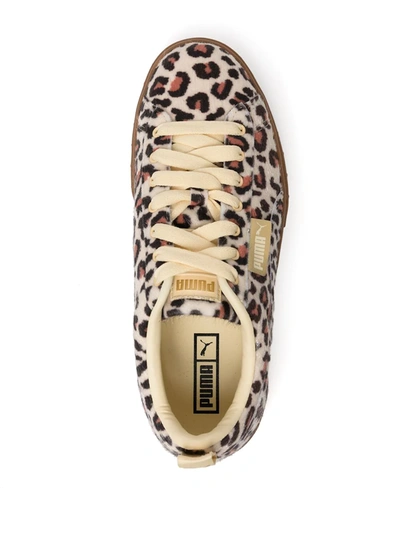 Shop Puma Mayze Leopard Sneakers In Mehrfarbig