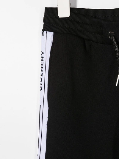 Givenchy Branded Sweatpants In Black In Black