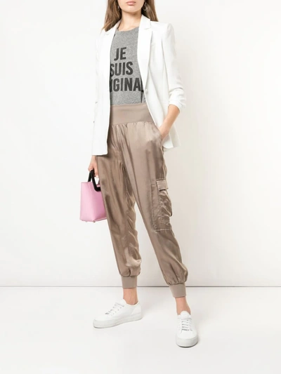 Cinq À Sept Cinq A Sept Khloe Crepe Blazer In White