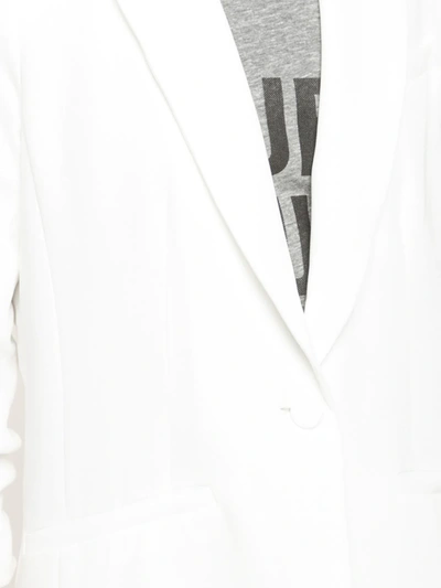 Cinq À Sept Cinq A Sept Khloe Crepe Blazer In White