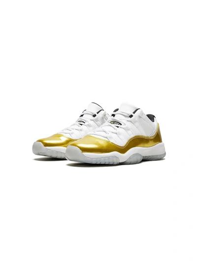 Jordan Air  11 Retro Low Sneakers In White