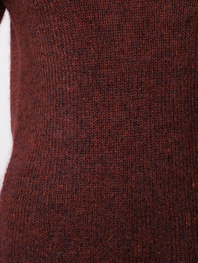 Pre-owned Chanel 1998 Turtle Neck Jumper In Red