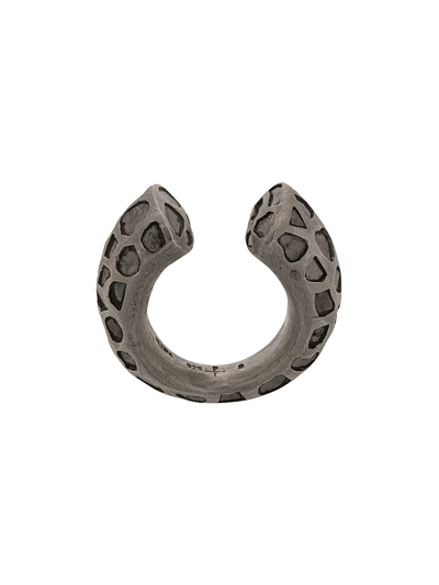 Shop Parts Of Four Druid Open Ring In Silver