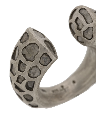 Parts Of Four Druid Open Ring In Silver