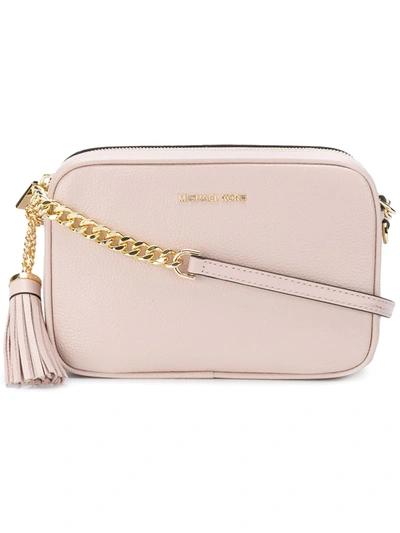 Shop Michael Michael Kors Ginny Cross Body Bag In Pink