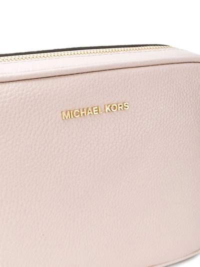 Shop Michael Michael Kors Ginny Cross Body Bag In Pink