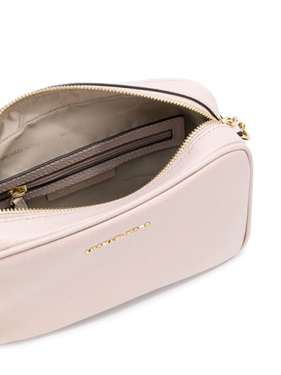 Shop Michael Michael Kors Ginny Cross Body Bag In Pink