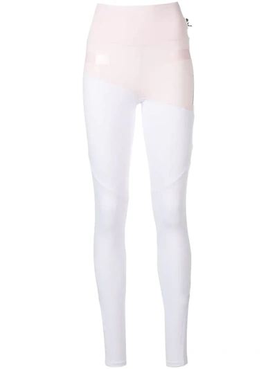 Shop Philipp Plein Logo Active Leggings In Pink