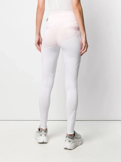 Shop Philipp Plein Logo Active Leggings In Pink