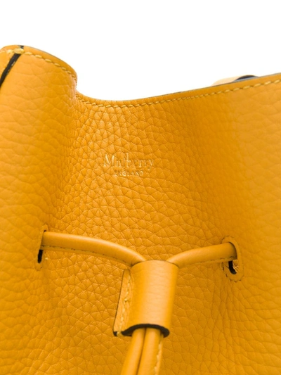Shop Mulberry Small Millie Shoulder Bag In Yellow