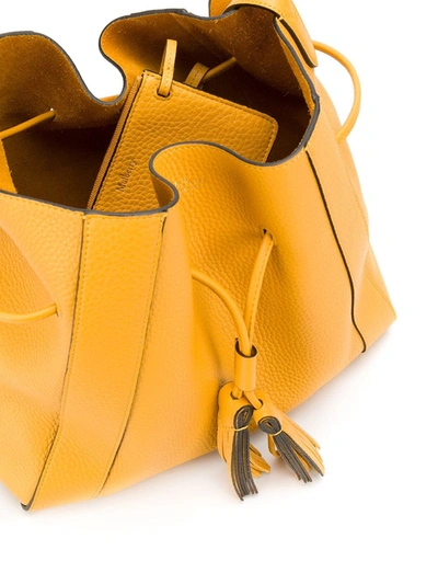 Shop Mulberry Small Millie Shoulder Bag In Yellow