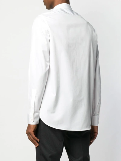 Shop Saint Laurent Formal Shirt In White