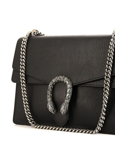Pre-owned Gucci 2010s Dionysus Shoulder Bag In Black