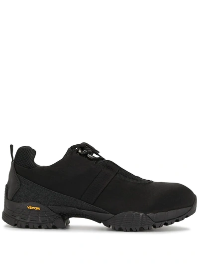 Shop Alyx Canvas-panelled Sneakers In Black