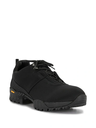 Shop Alyx Canvas-panelled Sneakers In Black