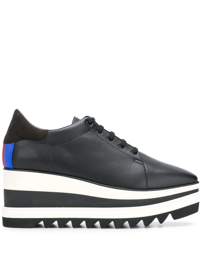 Shop Stella Mccartney Sneak-elyse Sneakers In Black