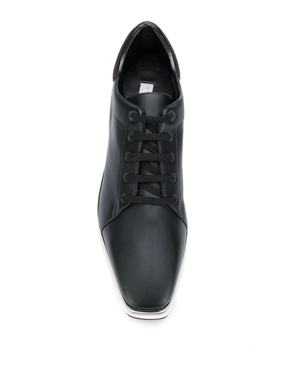 Stella Mccartney Sneakelyse Lace-up Bright Sneakers In Black