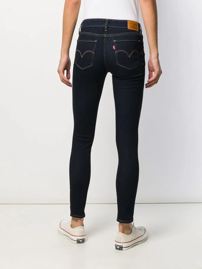 Shop Levi's 711 Skinny Jeans In Blue